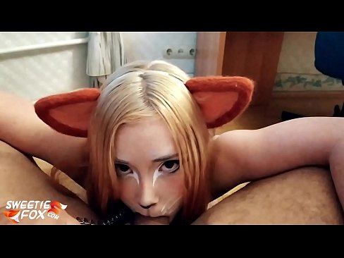 ❤️ Kitsune schluckt Schwanz und Sperma in ihrem Mund ❤️❌ Hard porn bei de.light2cloud.top ﹏